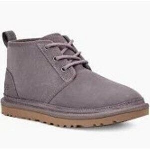 UGG Neumel Chukka Sheepskin Suede Lace Up Ankle Boots - 1094269